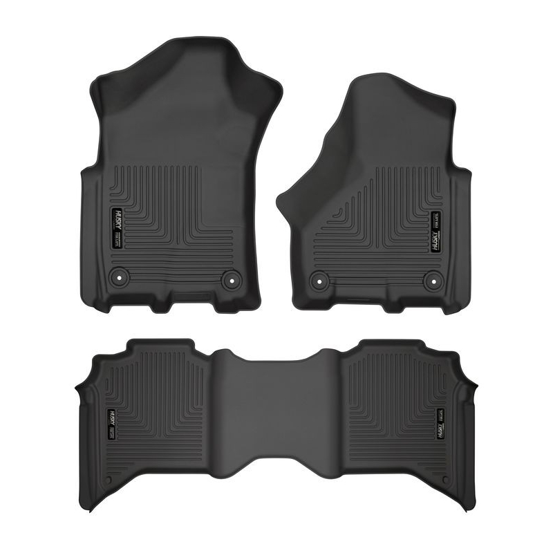 Husky Liners | Tapis Avant & Arr. - Ram 2500 / 3500 6.4L / 6.7L 2019-2023 Husky Liners Floor Mats