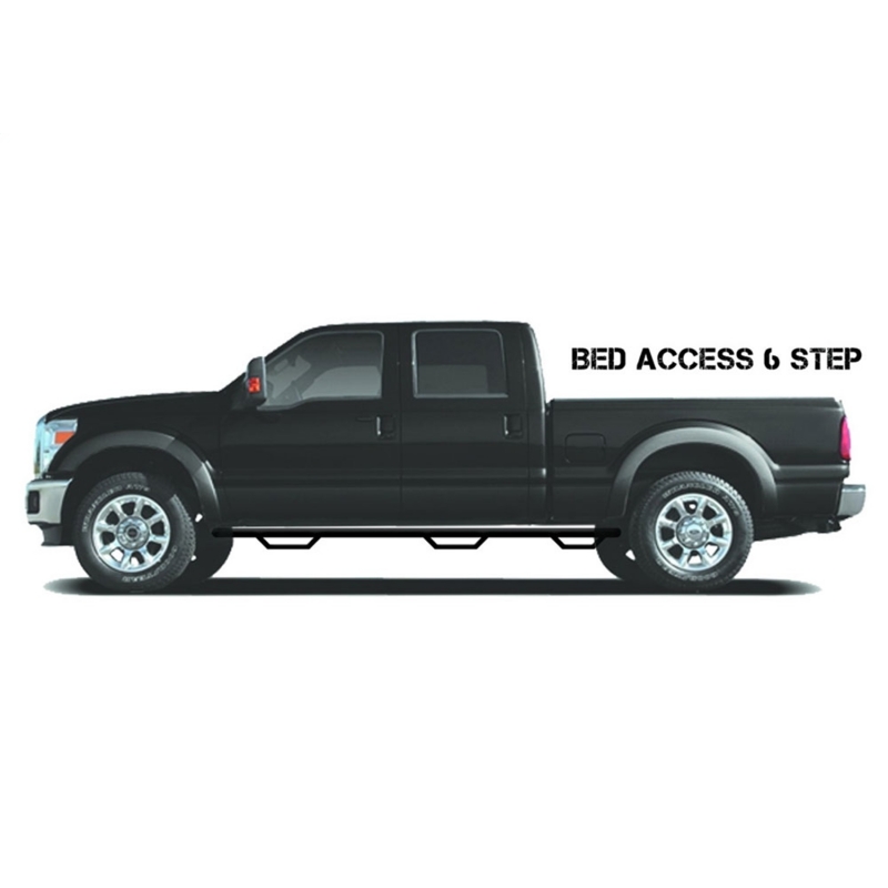 N-FAB | Nerf Step - Wheel-to-Wheel (3 Steps) - F-250 / F-350 2017-2022 N-FAB Step Bars