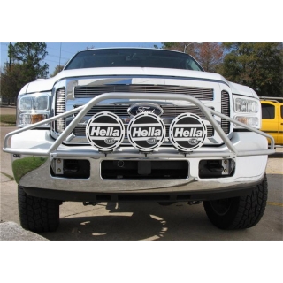 N-FAB | Light Mounting - Pre-Runner Light Bar (3x 8in.) - Excursion / F-250 / F-350 2000-2006 N-FAB Off-Road Lights