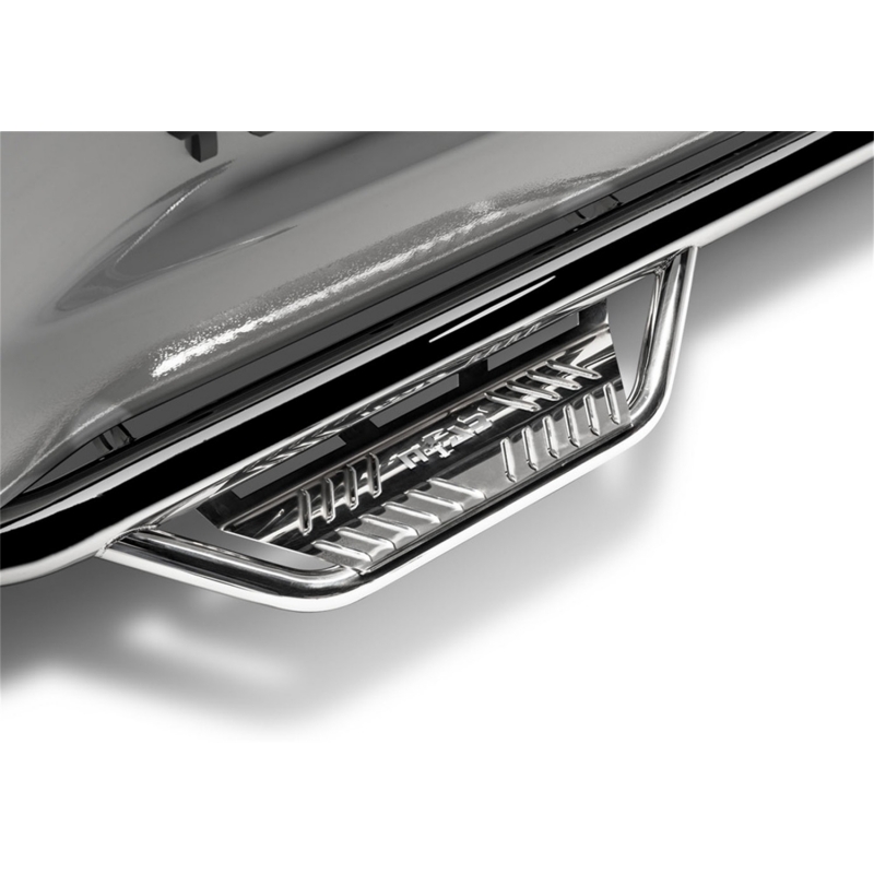 N-FAB | Podium SS Nerf Step - Cab Length (2 Steps) - Silverado / Sierra 2500 HD / 3500 HD 6.0L / 6.6L 2017-2019 N-FAB Step Bars