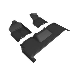 3D Mats | KAGU Floor Mat - Avant & Arrière - Ram 2500 5.7L / 6.4L / 6.7L 2019-2021