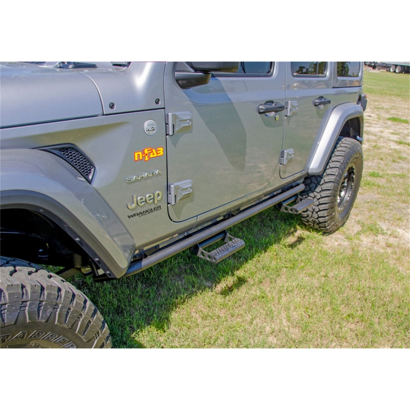 N-FAB | Nerf/Step Bar - Wrangler (JK) / Wrangler (JL) 2018-2022 N-FAB Marchepieds