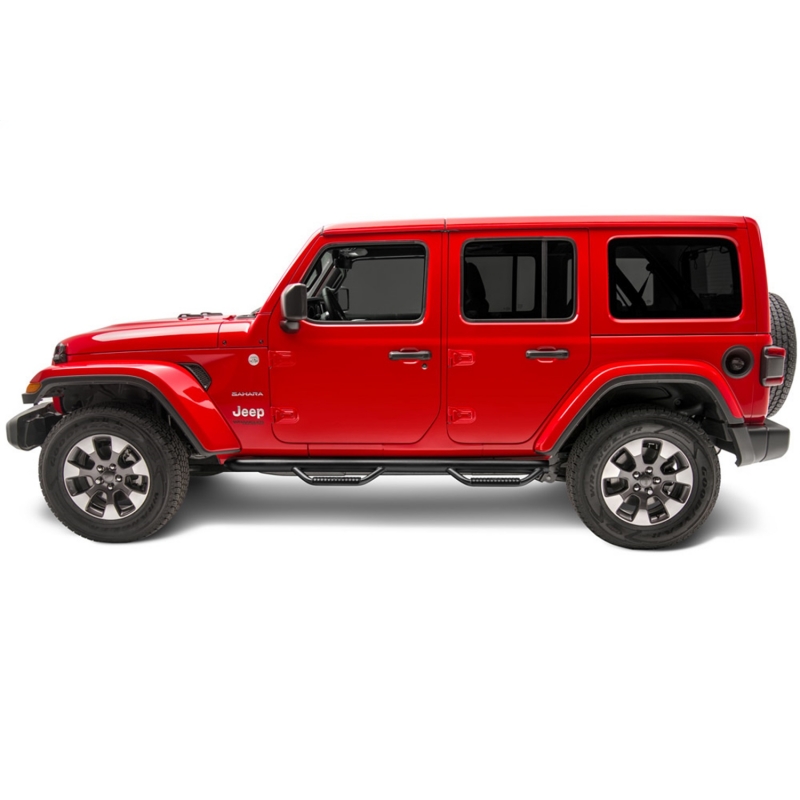 N-FAB | Nerf Step - Wheel-to-Wheel (2 Steps) - Wrangler (4xe) / Wrangler (JL) 2018-2023 N-FAB Step Bars