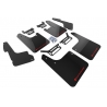RallyArmor | Mud flap Red Logo - 4Runner 2012-2019 RallyArmor Garde-boue