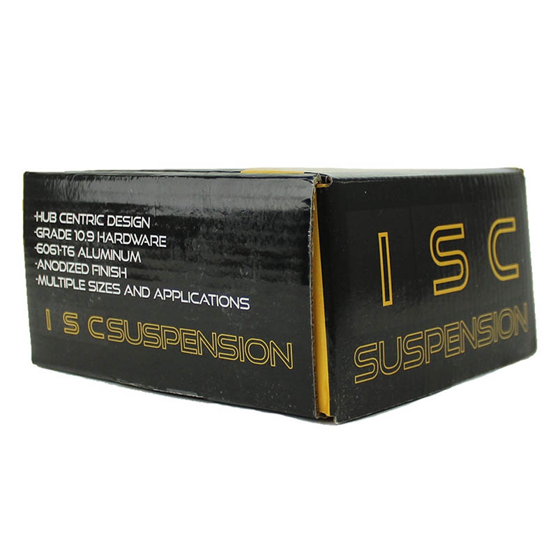 ISC Suspension | Wheel Spacers - 15mm / 60mm / 5x114.3 / 12x1.5 (Black) (Sold as a pair) ISC Suspension Spacer de roues