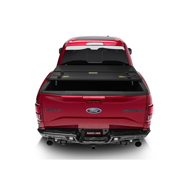 Rugged Liner | Premium Hard Folding Tonneau Cover - Chevrolet / GMC 2014-2019