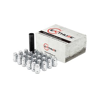 Enthuze | Lug Nuts (24) - Closed End - Chrome - 14MM X 1.50 Enthuze Noix de roues & Barrures