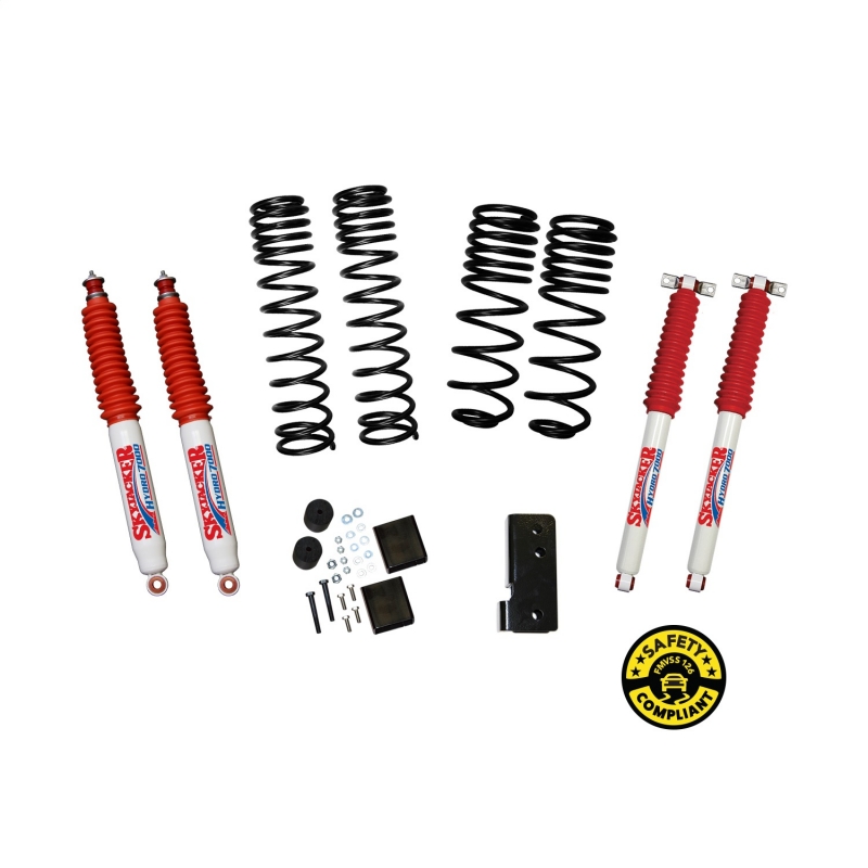 Skyjacker | Lift Kit-Suspension w/Shock - Wrangler (JK) 3.6L / 3.8L 2007-2018 Skyjacker Lift Kits