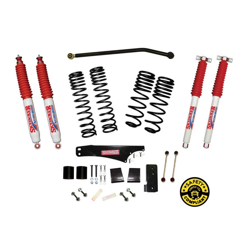 Skyjacker | Lift Kit-Suspension w/Shock - Wrangler (JK) / Wrangler (JL) Unlimited Moab 3.6L / 3.8L 2007-2018 Skyjacker Lift Kits
