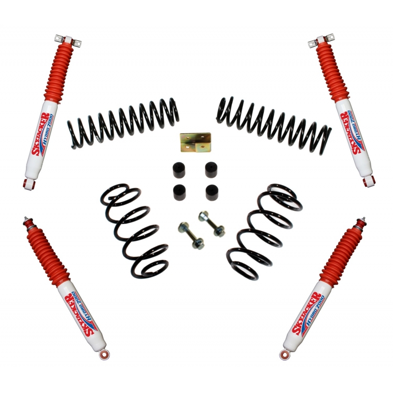 Skyjacker | Lift Kit-Suspension w/Shock - Wrangler 2.4L / 2.5L / 4.0L 1997-2006 Skyjacker Lift Kits