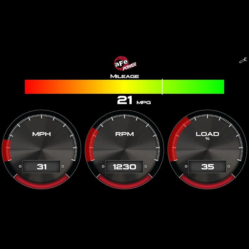 aFe Power | AGD 5-1/2 IN Digital Gauge Display Monitor - Chevrolet / Dodge / Ford 2008-2023 aFe POWER Performance Chips & Pro...