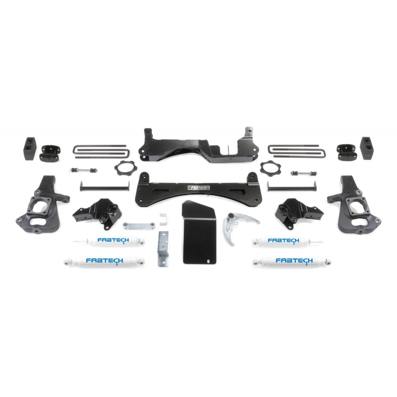 Fabtech | Lift Kit-Suspension w/Shock - Silverado / Sierra 2500 / 3500 2001-2010 Fabtech Lift Kits