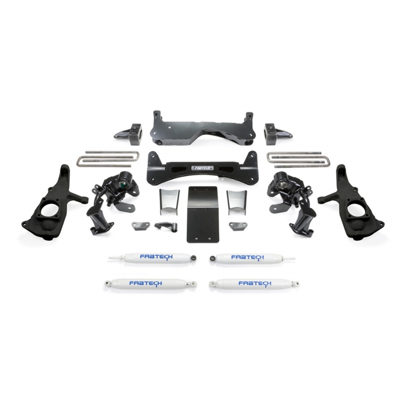 Fabtech | Lift Kit-Suspension w/Shock - Silverado / Sierra 3500 6.0L / 6.6L 2011-2019 Fabtech Lift Kits