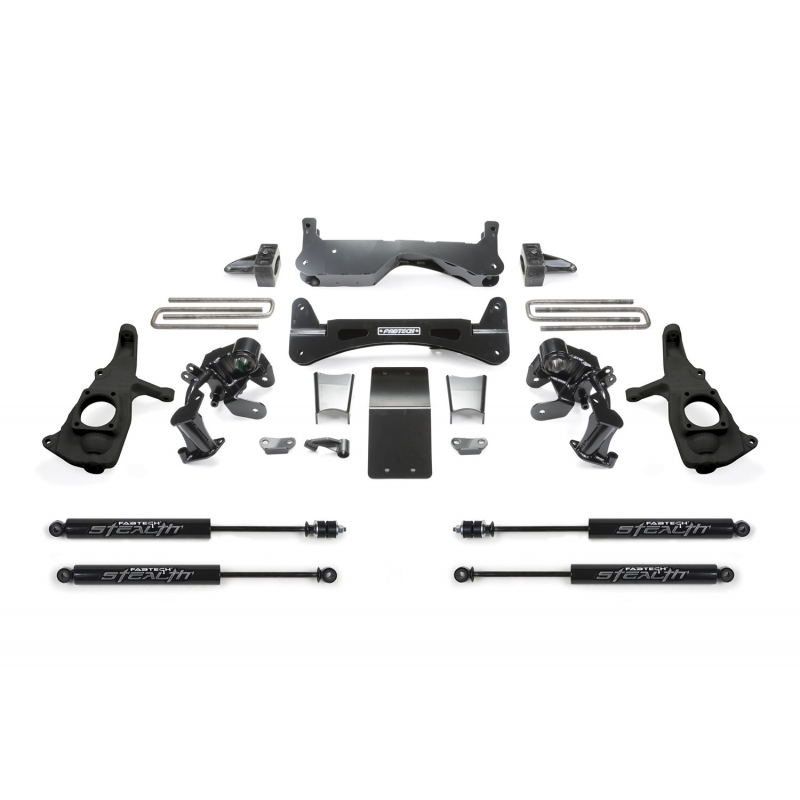 Fabtech | Lift Kit-Suspension w/Shock - Silverado / Sierra 3500 6.0L / 6.6L 2011-2019 Fabtech Lift Kits