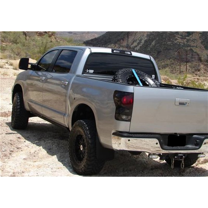 N-FAB | Bed Mounted Tire Carrier w/Black Strap