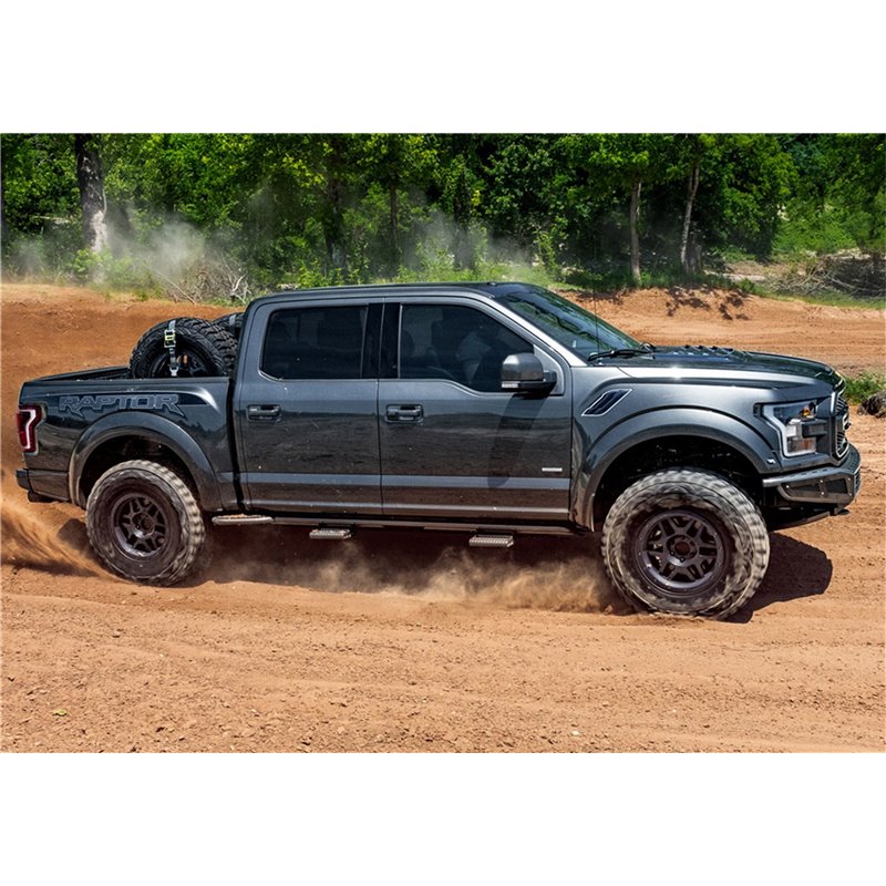 N-FAB | RKR Rails - Cab Length (2 Steps) - F-150 2015-2022