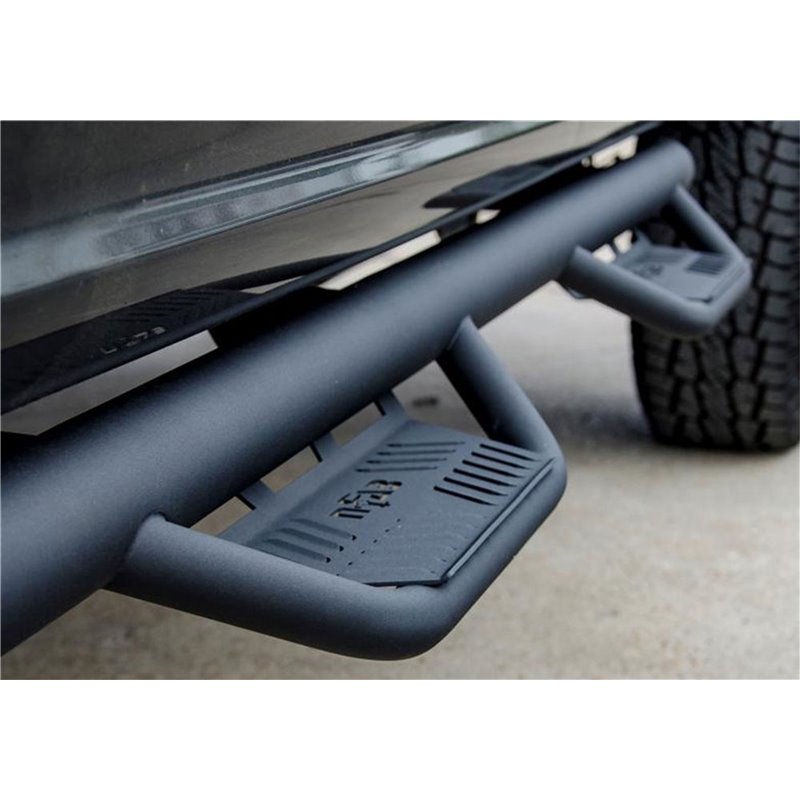 N-FAB | Podium LG Nerf Step - Cab Length (2 Steps) - Ram 1500 2019-2021