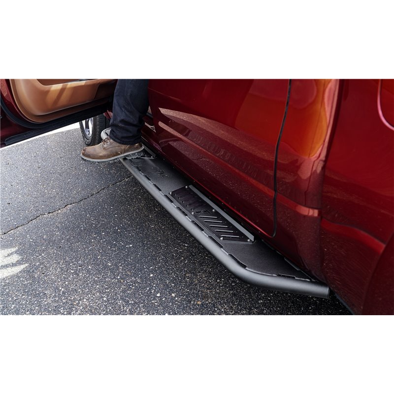 N-FAB | Roan Running Boards - Cab Length (2 Steps) - Chevrolet / GMC 2007-2019
