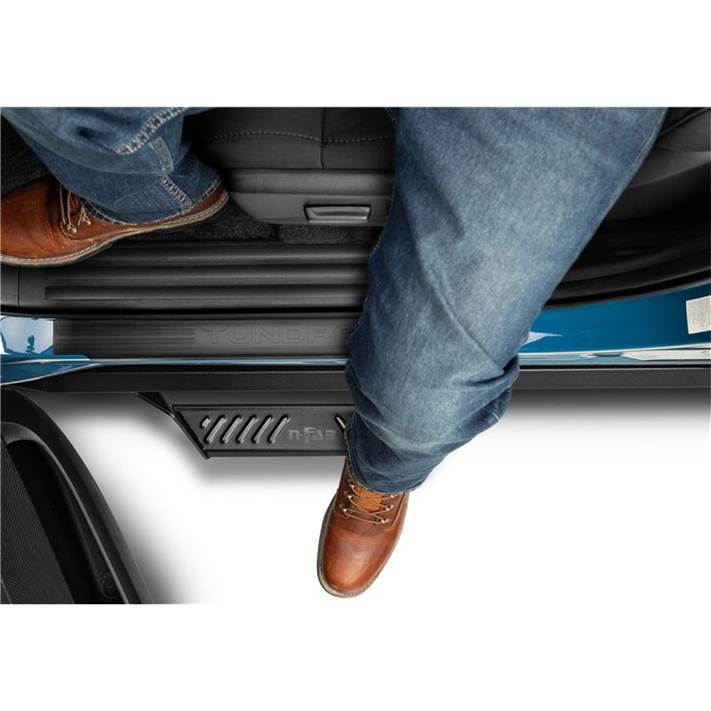 N-FAB | Predator Pro Nerf Step - Cab Length (2 Steps) - Tundra 3.5T 2022-2023 N-FAB Step Bars