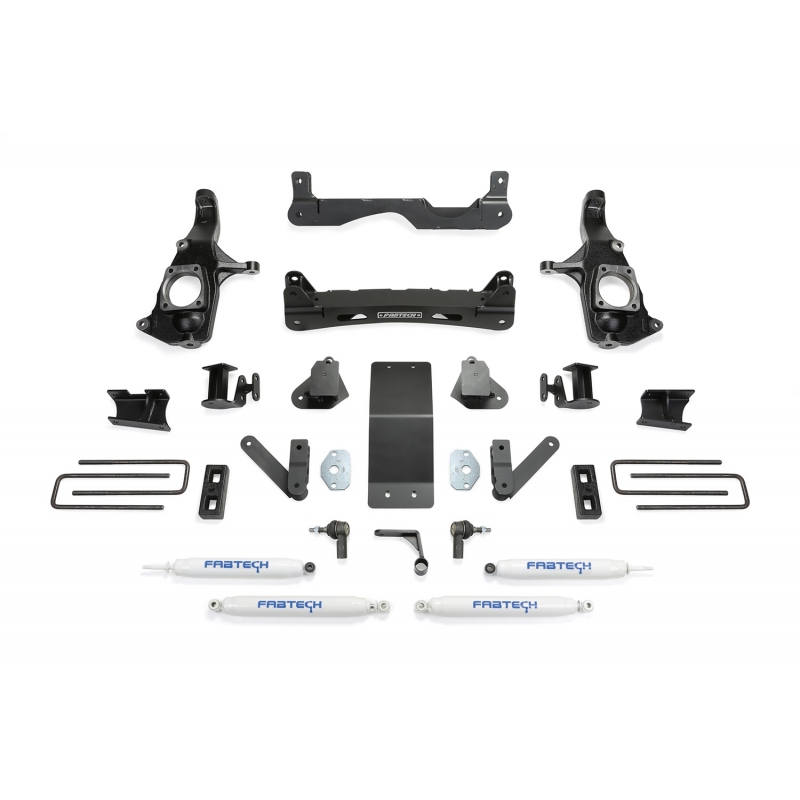 Fabtech | Lift Kit-Suspension w/Shock - Silverado / Sierra 3500 6.0L / 6.6L 2011-2019 Fabtech Lift Kits