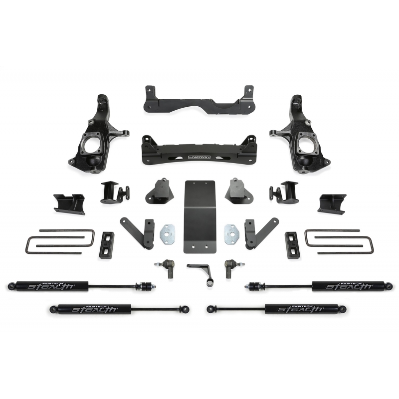 Fabtech | Lift Kit-Suspension w/Shock - Silverado / Sierra 3500 6.0L / 6.6L 2011-2019 Fabtech Lift Kits