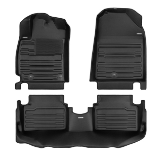TuxMat | Tapis Protecteurs (1ère & 2e Rangée) - Hyundai Veloster 2019-2022 TuxMat Tapis Protecteur