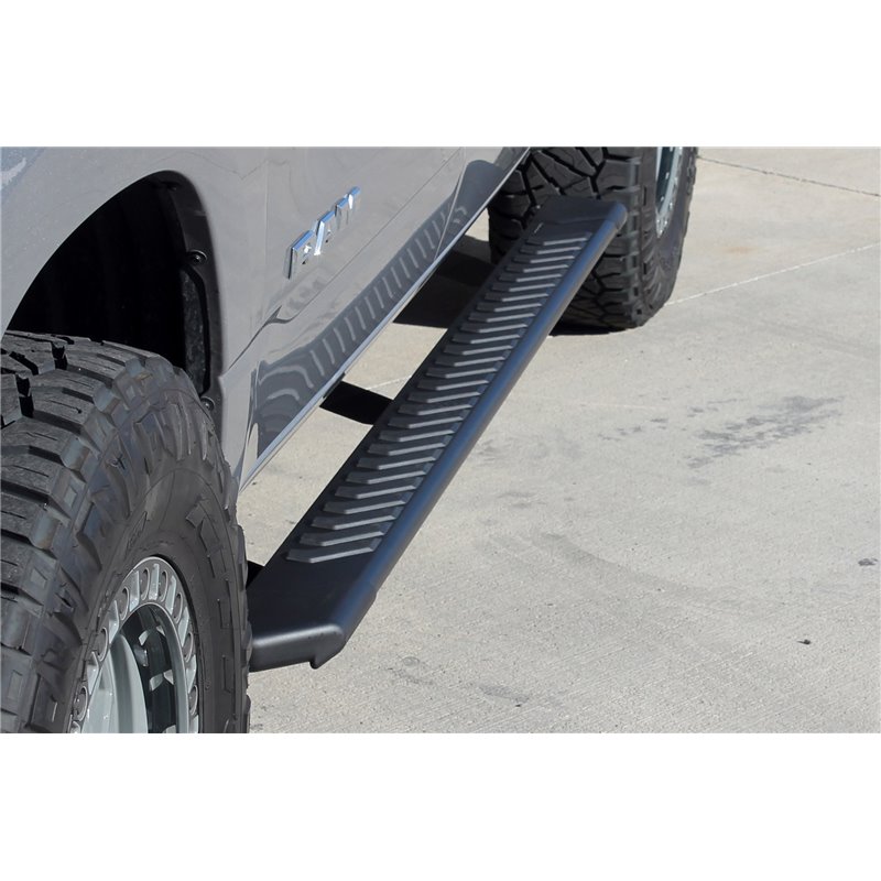 Raptor Series | 5 in. OEM Style Full Tread Slide Track Running Boards - Ram 1500 2019-2024 Raptor Series Step Bars