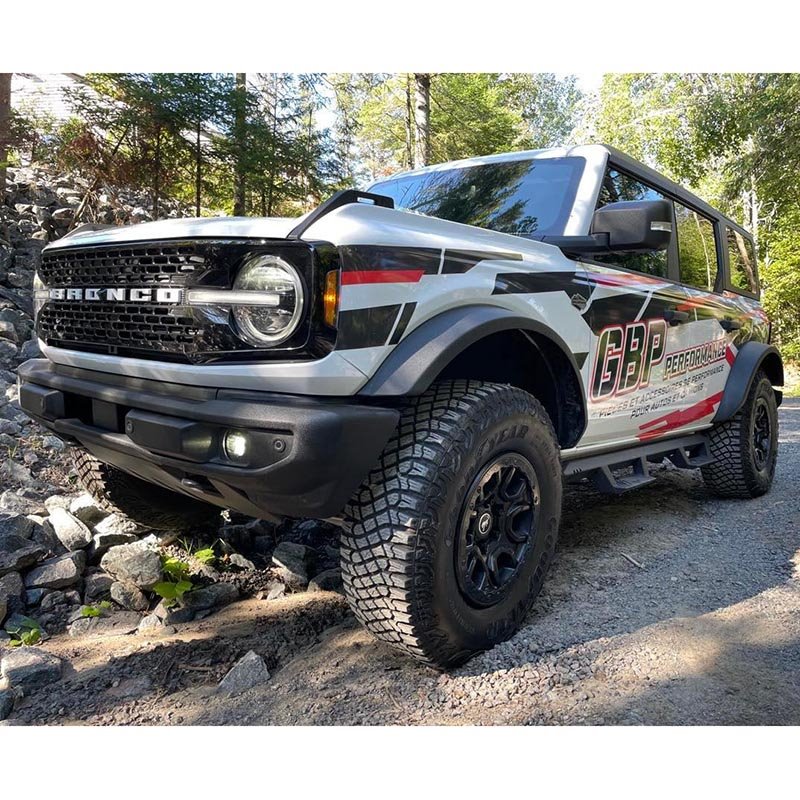 N-FAB | EPYX Step System - Full Length (4 Doors) - Bronco 2.3T / 2.7T / 3.0T 2021-2023 N-FAB Step Bars