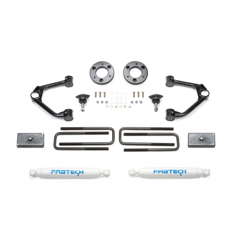 Fabtech | Lift Kit-Suspension w/Shock - Silverado / Sierra 1500 2019-2022 Fabtech Lift Kits