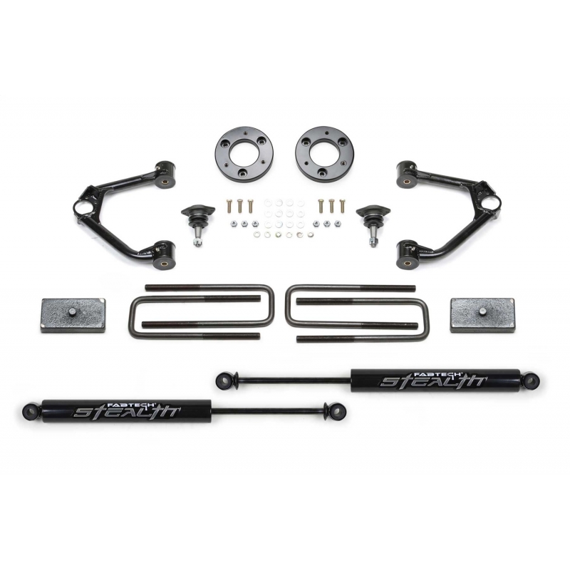 Fabtech | Lift Kit-Suspension w/Shock - Silverado / Sierra 1500 2019-2020 Fabtech Lift Kits