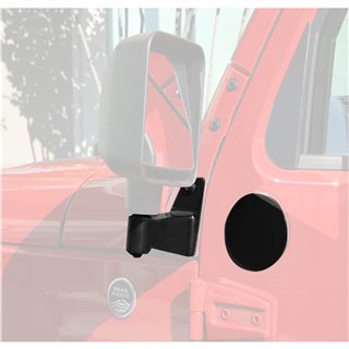 RUGGED RIDGE | Mirror Relocation Bracket - Wrangler (JK) 3.6L / 3.8L 2007-2018 RUGGED RIDGE Mirror