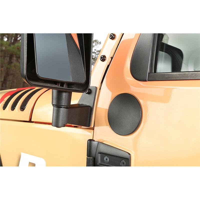 RUGGED RIDGE | Mirror Relocation Bracket - Wrangler (JK) 3.6L / 3.8L 2007-2018 RUGGED RIDGE Mirror