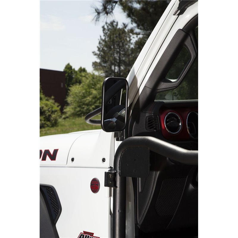 RUGGED RIDGE | Rectangular Trail Mirror Kit - Gladiator / Wrangler (JL) 2018-2022 RUGGED RIDGE Mirror