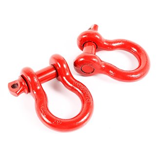 RUGGED RIDGE | D-Shackles RUGGED RIDGE Tow Hook