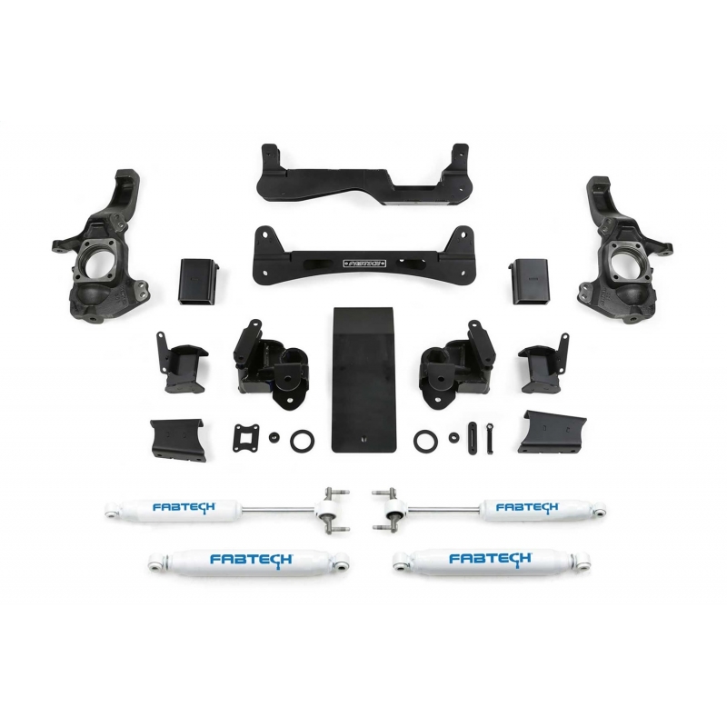 Fabtech | Lift Kit-Suspension w/Shock - Silverado / Sierra 2500 6.6L 2020-2021 Fabtech Lift Kits