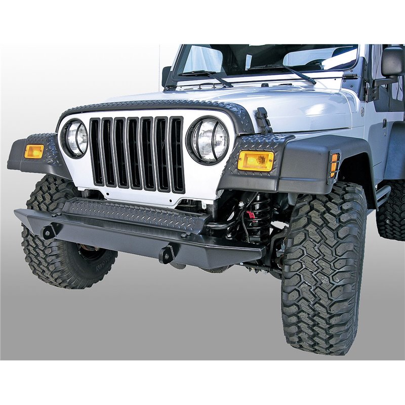 RUGGED RIDGE | Body Armor Front Fender Guard - Wrangler 2.4L / 2.5L / 4.0L 1997-2006 RUGGED RIDGE Armor & Protection