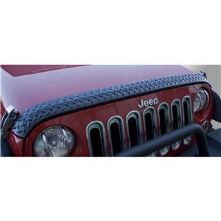 RUGGED RIDGE | Body Armor Hood Stone Guard - Wrangler (JK) 3.6L / 3.8L 2007-2018