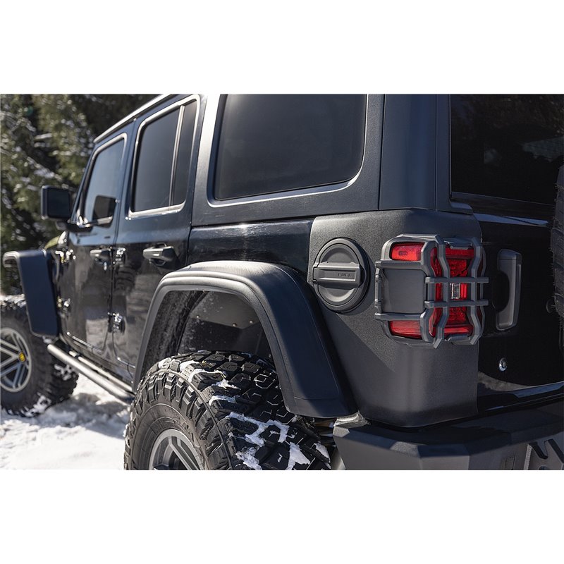 RUGGED RIDGE | Body Armor Rear Tall Corner - Wrangler (JL) 2.0T / 3.0L / 3.6L 2018-2022