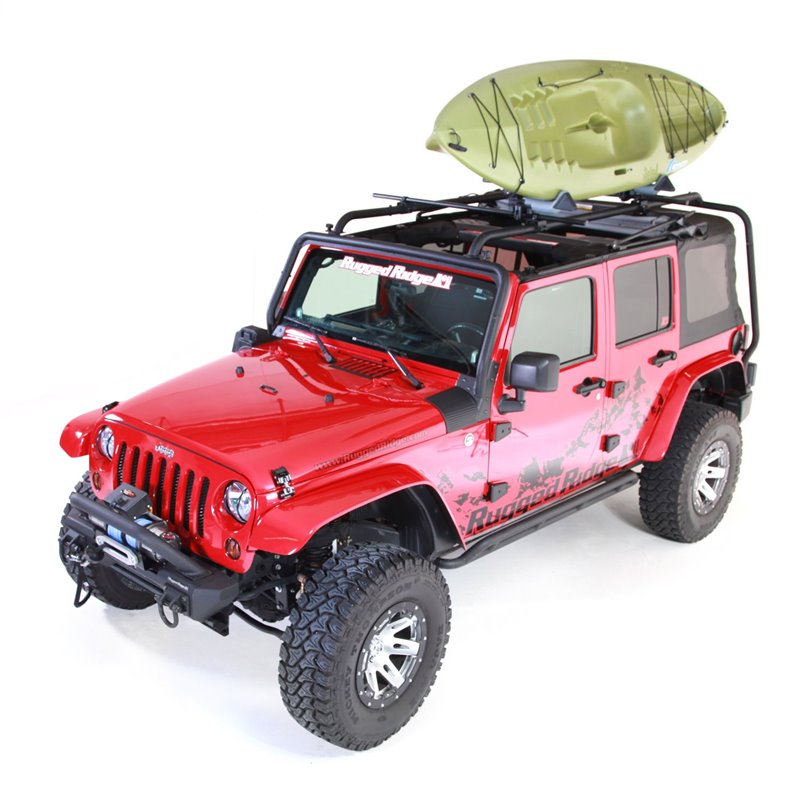 RUGGED RIDGE | Sherpa Roof Rack - Wrangler (JK) 3.6L / 3.8L 2007-2018