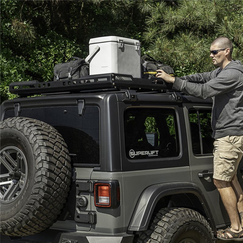 RUGGED RIDGE | Roof Rack - Wrangler (JL) 2.0T / 3.0L / 3.6L 2018-2022 RUGGED RIDGE Roof Racks & Storage