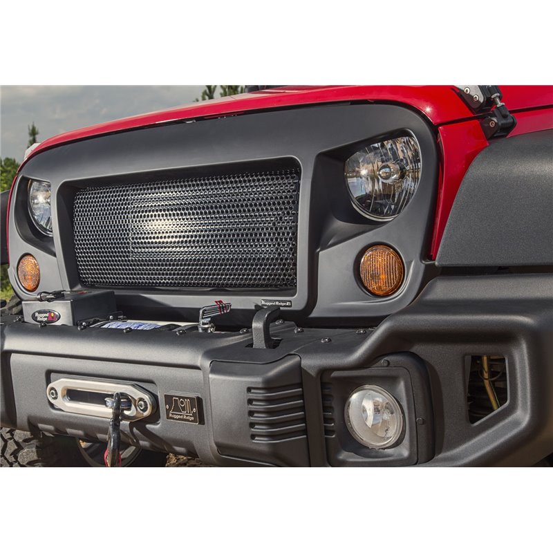 RUGGED RIDGE | Spartan Grille - Wrangler (JK) 3.6L / 3.8L 2007-2018 RUGGED RIDGE Grilles