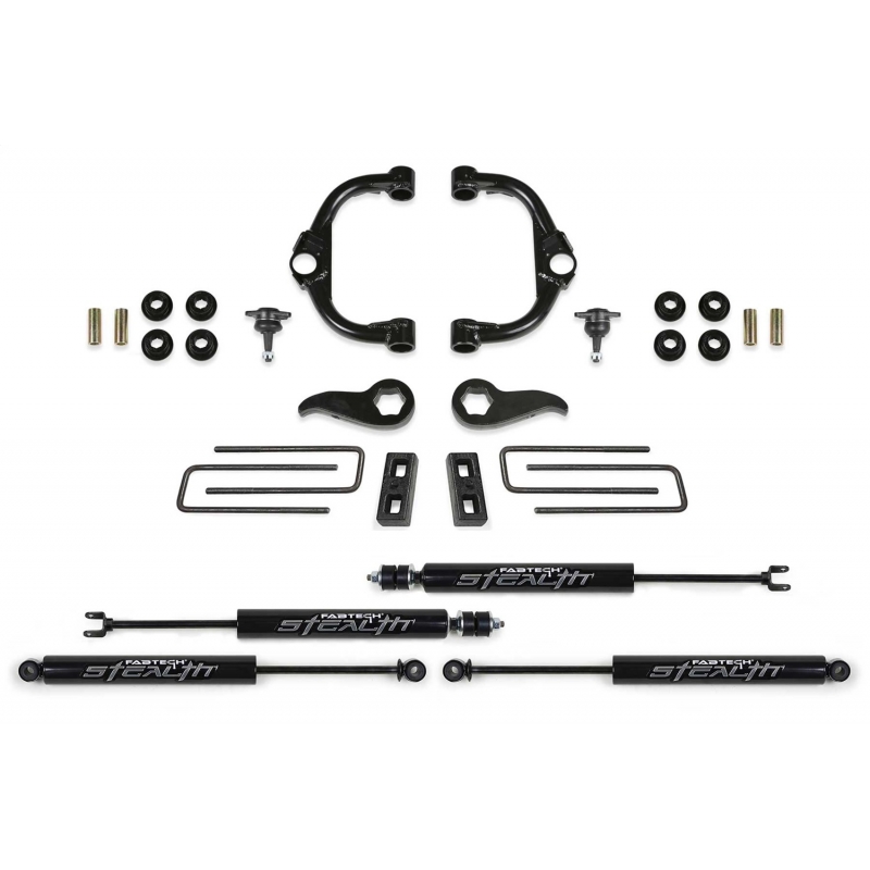 Fabtech | Lift Kit-Suspension w/Shock - Silverado / Sierra 3500 6.6L 2020-2021 Fabtech Lift Kits