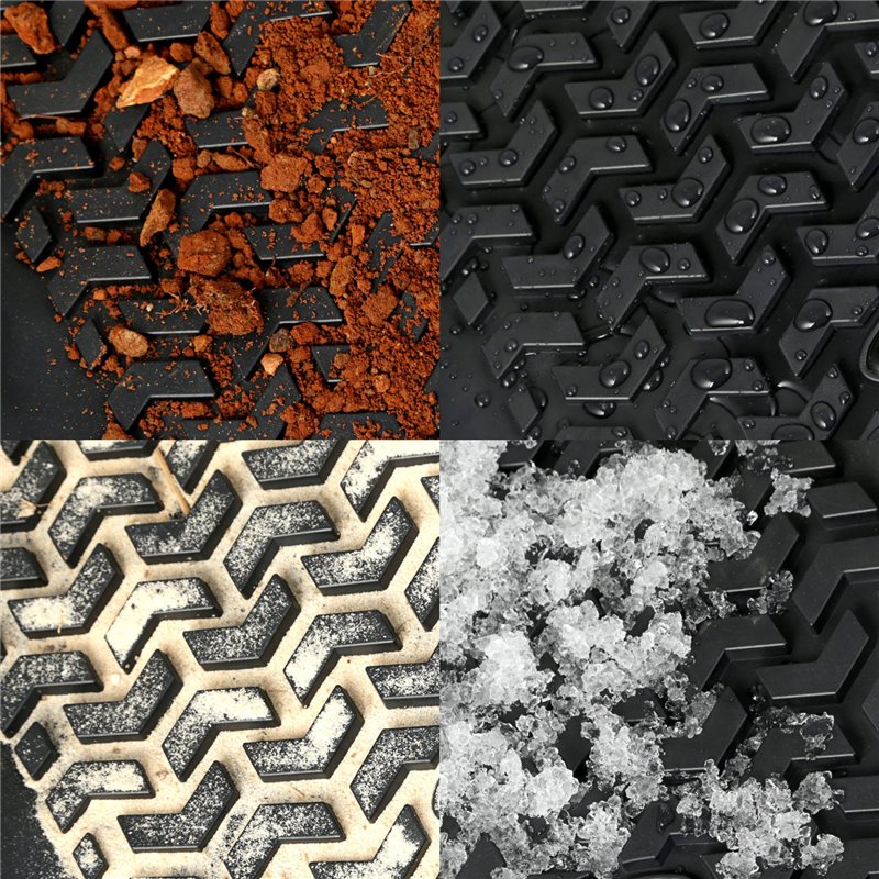 RUGGED RIDGE | All Terrain Floor Liner - Wrangler (JK) 3.6L / 3.8L 2007-2018 RUGGED RIDGE Floor Mats