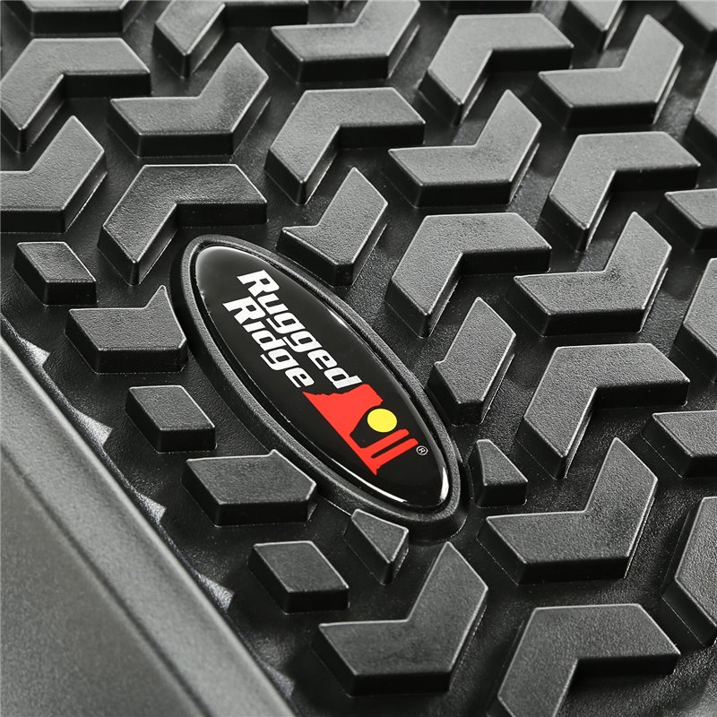 RUGGED RIDGE | All Terrain Floor Liner - Cherokee 1984-2001 RUGGED RIDGE Floor Mats