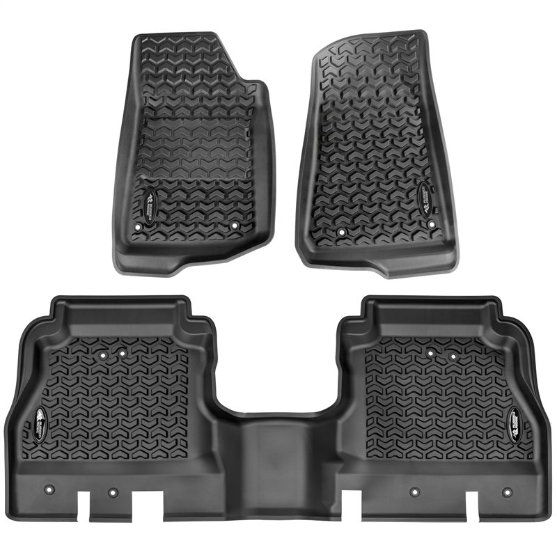 RUGGED RIDGE | Floor Liner Kit - Gladiator 3.0L / 3.6L 2020-2021 RUGGED RIDGE Floor Mats