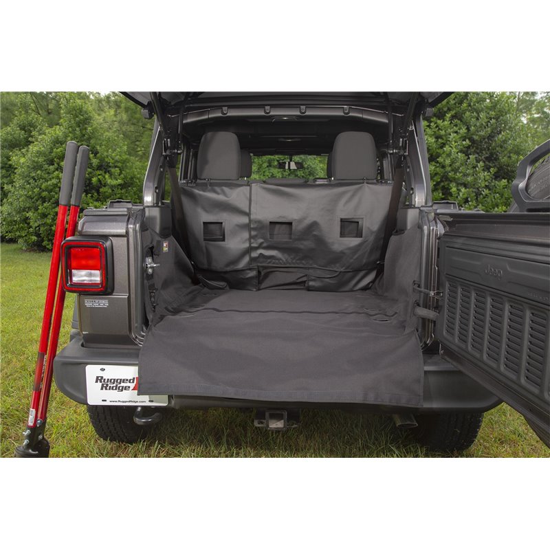 RUGGED RIDGE | C3 Cargo Cover - Wrangler (JL) 2.0T / 3.0L / 3.6L 2018-2022 RUGGED RIDGE Cargo Liners