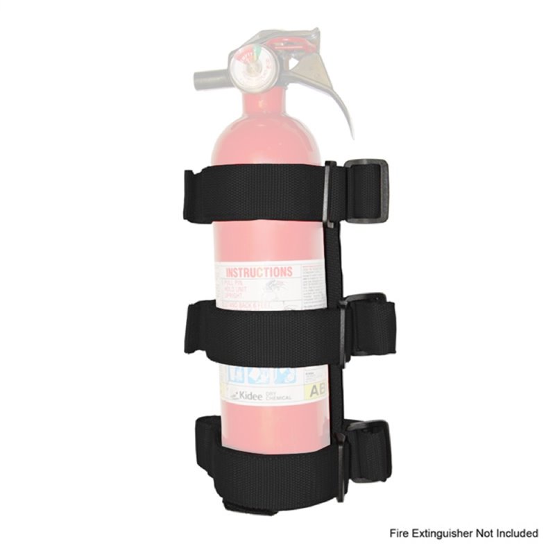 RUGGED RIDGE | Fire Extinguisher Holder - Gladiator / Wrangler / Wrangler (JK) / Wrangler (JL) 1987-2022