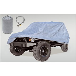 RUGGED RIDGE | Three Layer Full Car Cover Kit - Wrangler / Wrangler (JK) 2004-2018 RUGGED RIDGE Soft Tops & Hard Tops