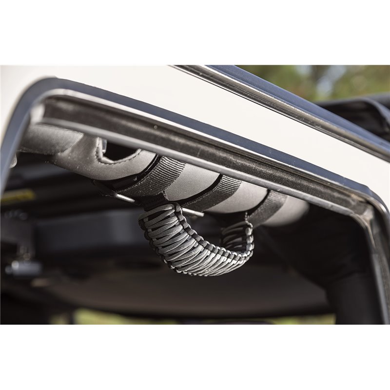 RUGGED RIDGE | Paracord Grab Handles - Gladiator / Wrangler / Wrangler (JK) / Wrangler (JL) 1987-2021