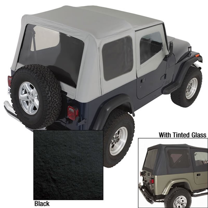 RUGGED RIDGE | Fabric Replacement Top - Wrangler 2.5L / 4.0L / 4.2L 1988-1995 RUGGED RIDGE Soft Tops & Hard Tops